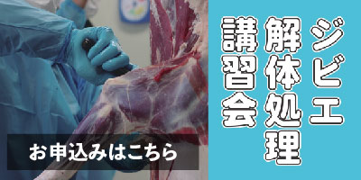 ジビエ解体処理講習会
